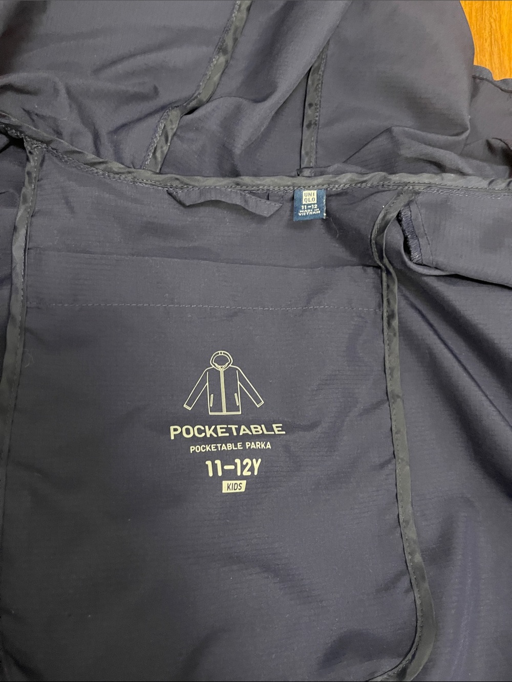 Uniqlo Pocketable Parka - Navy